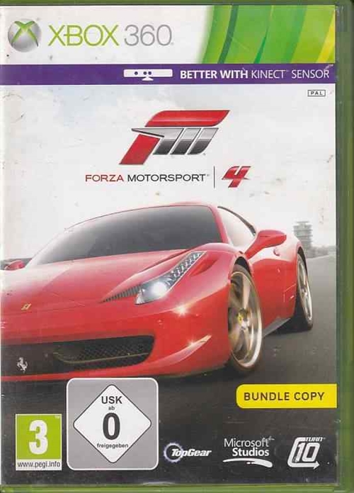 Forza motorsport 4 - XBOX 360 (B Grade) (Genbrug)